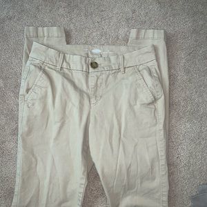 Old navy skinny khakis *worn once*